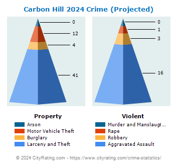 Carbon Hill Crime 2024