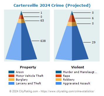Cartersville Crime 2024