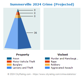 Summerville Crime 2024