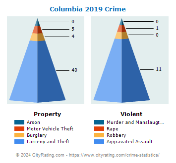 Columbia Township Crime 2019