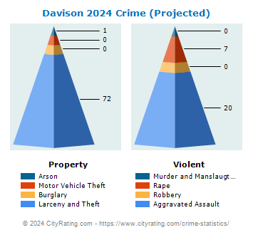 Davison Township Crime 2024