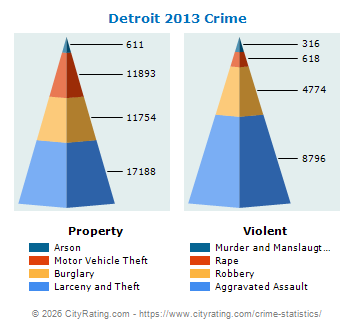 Detroit Crime 2013