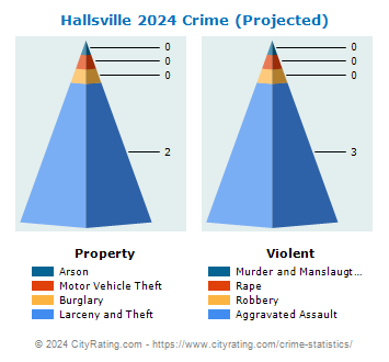 Hallsville Crime 2024