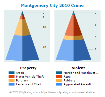 Montgomery City Crime 2010