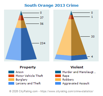 South Orange Crime 2013