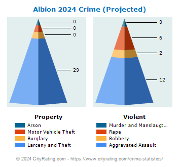 Albion Village Crime 2024