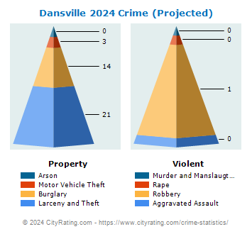 Dansville Village Crime 2024