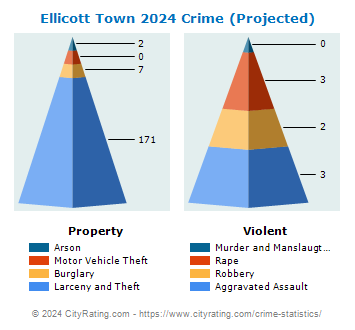Ellicott Town Crime 2024