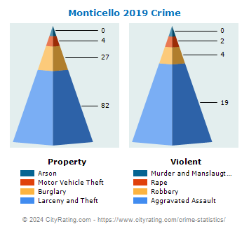 Monticello Village Crime 2019