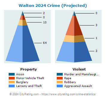 Walton Village Crime 2024