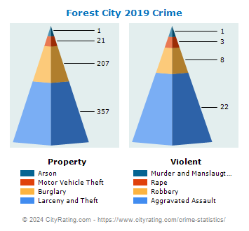 Forest City Crime 2019