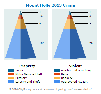 Mount Holly Crime 2013