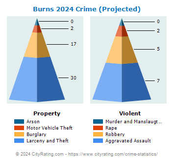 Burns Crime 2024