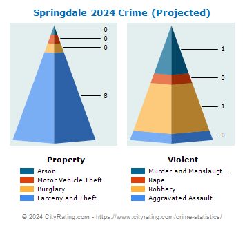 Springdale Township Crime 2024
