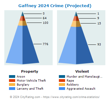 Gaffney Crime 2024