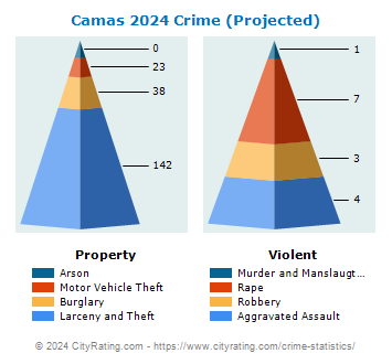 Camas Crime 2024