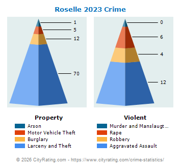 Roselle Crime 2023