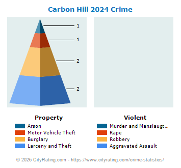 Carbon Hill Crime 2024