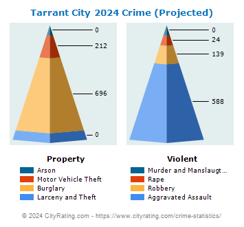 Tarrant City Crime 2024