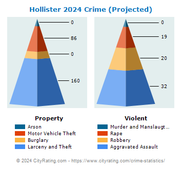 Hollister Crime 2024