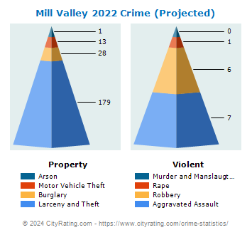 Mill Valley Crime 2022