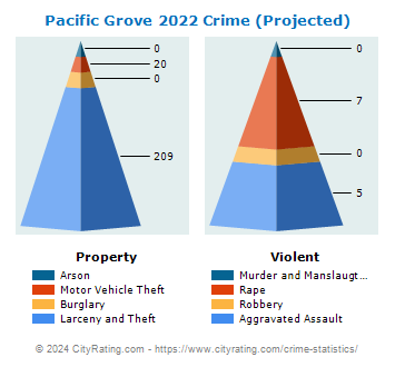 Pacific Grove Crime 2022