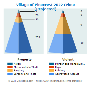Village of Pinecrest Crime 2022