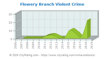 Flowery Branch Violent Crime