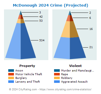 McDonough Crime 2024