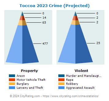 Toccoa Crime 2023