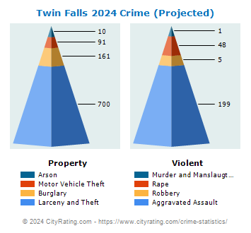 Twin Falls Crime 2024