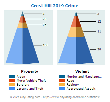 Crest Hill Crime 2019