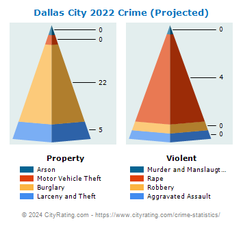 Dallas City Crime 2022