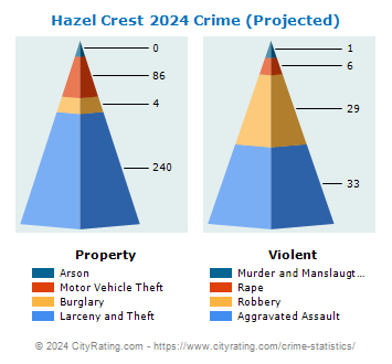 Hazel Crest Crime 2024