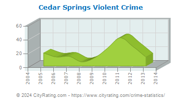 Cedar Springs Violent Crime