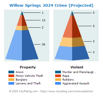 Willow Springs Crime 2024
