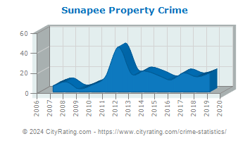 Sunapee Property Crime