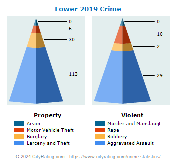 Lower Township Crime 2019