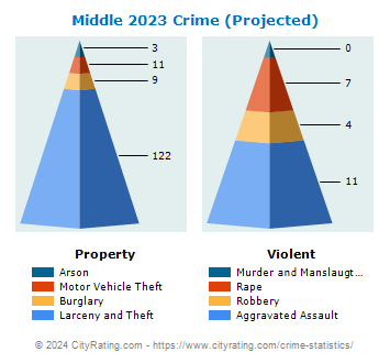 Middle Township Crime 2023
