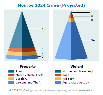 Monroe Township Crime 2024