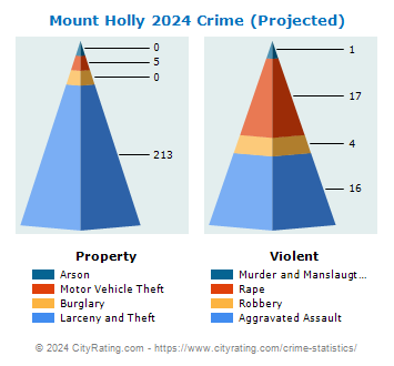 Mount Holly Township Crime 2024