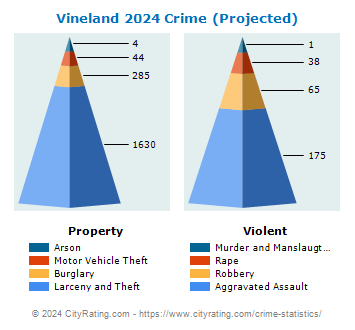 Vineland Crime 2024