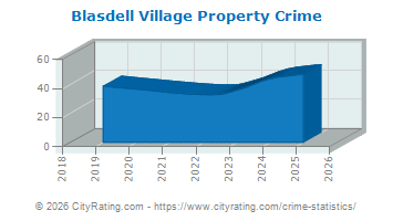 Blasdell Village Property Crime