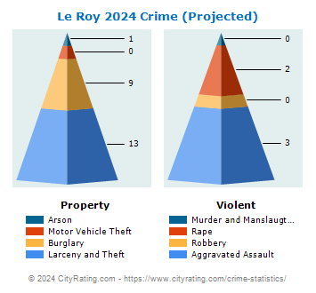 Le Roy Village Crime 2024
