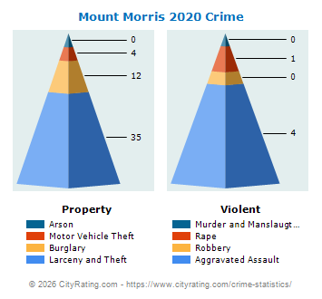 Mount Morris Village Crime 2020