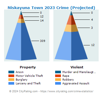 Niskayuna Town Crime 2023