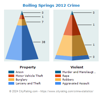 Boiling Springs Crime 2012