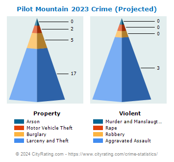 Pilot Mountain Crime 2023