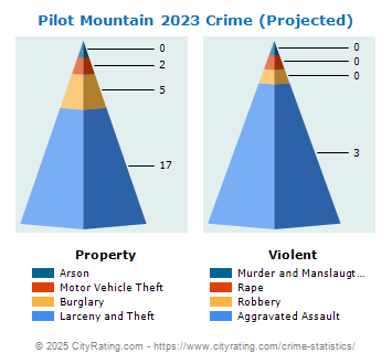 Pilot Mountain Crime 2023