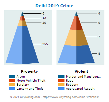 Delhi Township Crime 2019